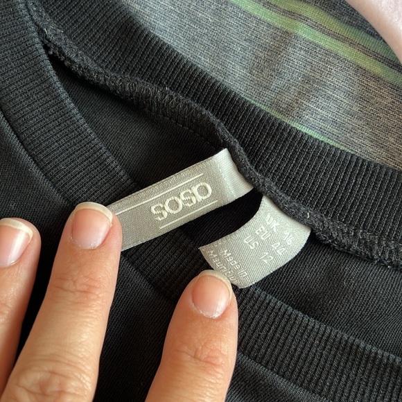 ASOS Black T-shirt‎ Dress - Picture 6 of 6